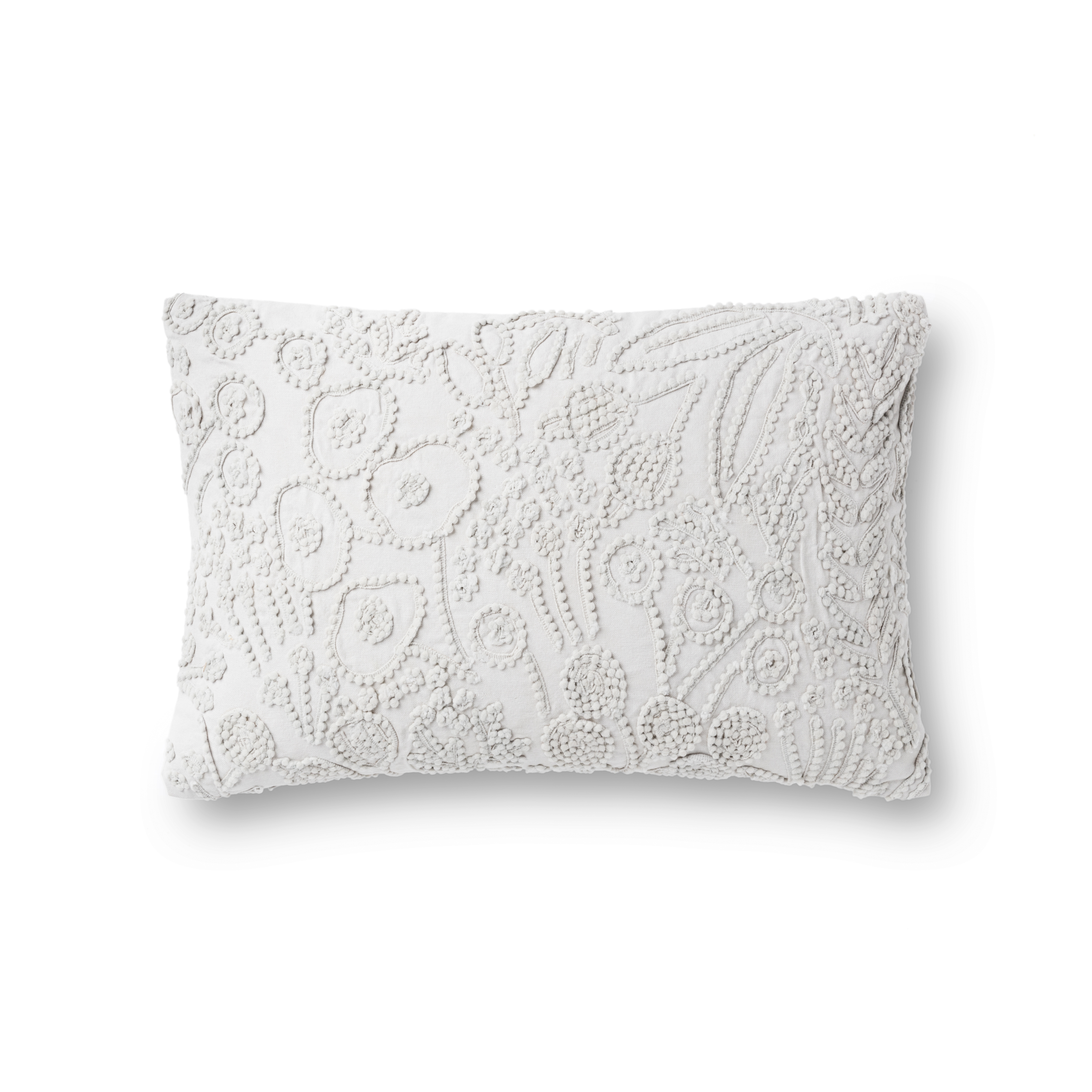 Rifle Paper Co. x Loloi PILLOWS P6030 GREY 13" x 21" Cover Only - Image 0