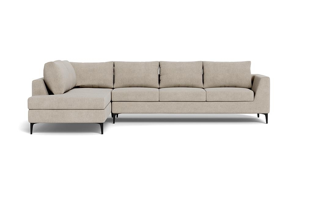 Asher 4-Seat Sectional with Left Bumper - Image 0