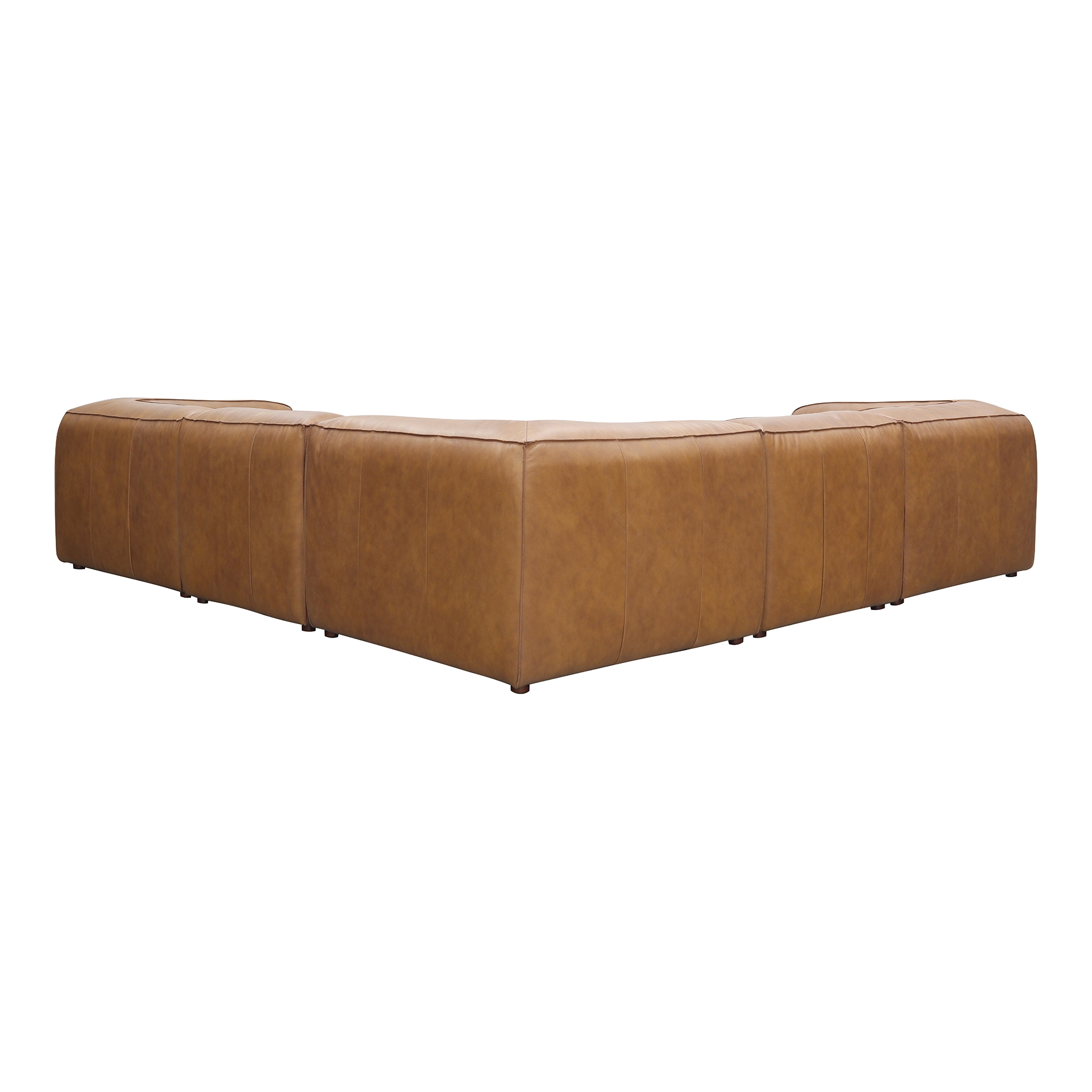 Form Dream Modular Sectional Sonoran Tan Leather - Image 3