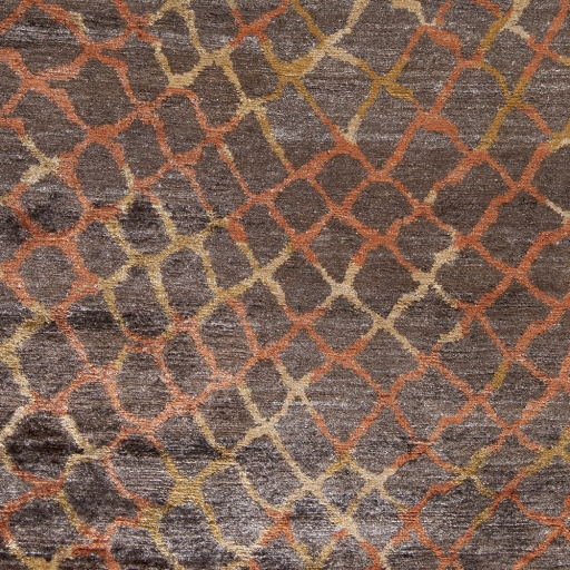 Platinum Brown Indoor 5' x 8' Handmade Rug - Image 0