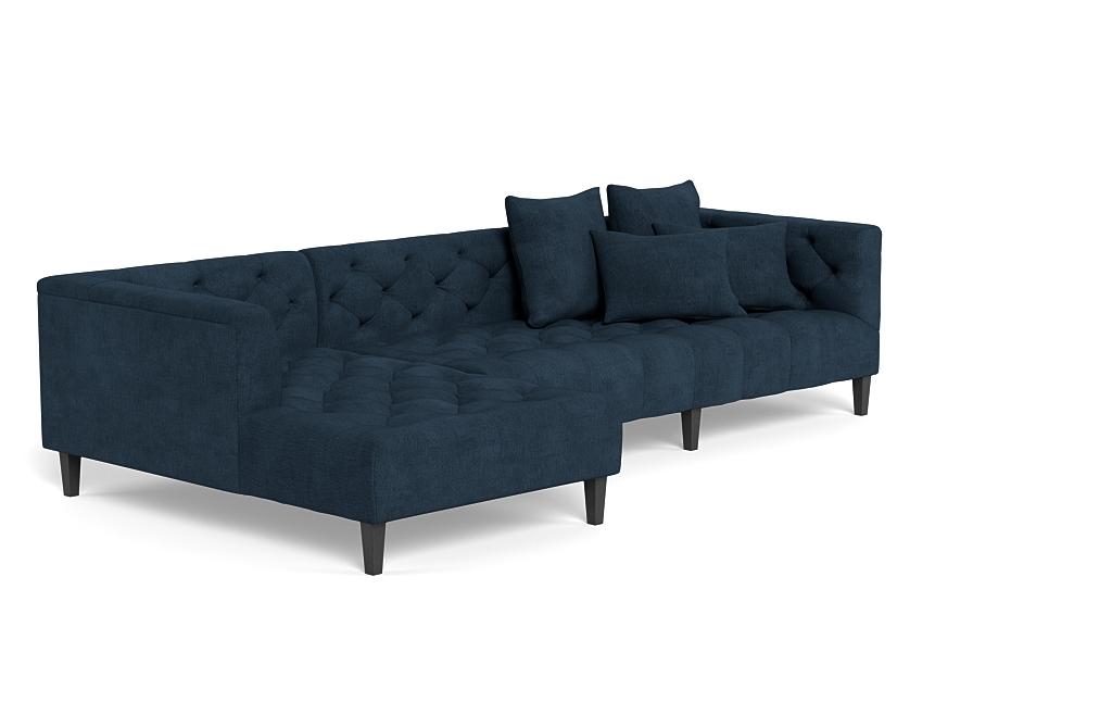 Ms. Chesterfield Sectional Sofa with Left Chaise by Apartment Therapy - Image 1
