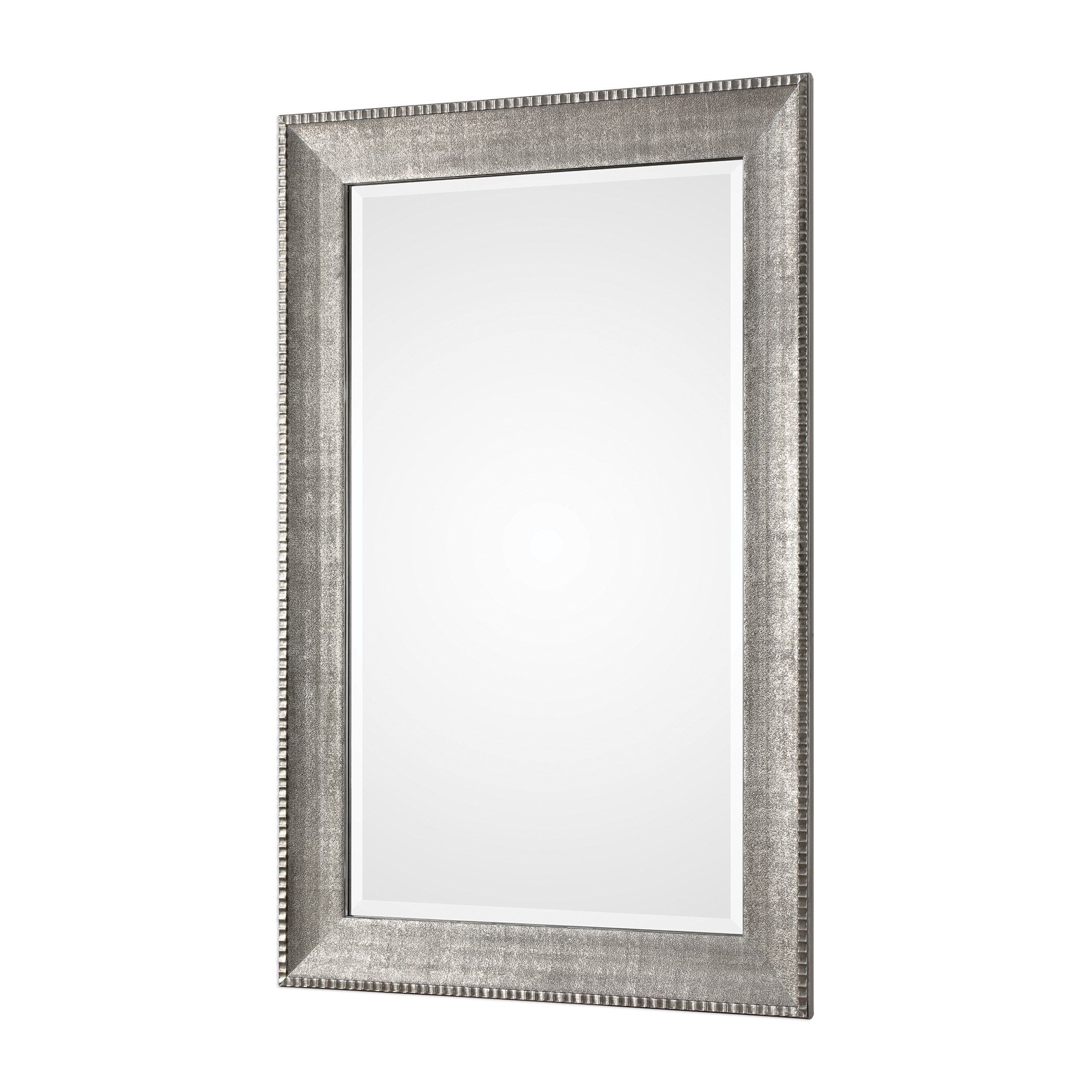 Leiston Metallic Silver Mirror - Image 2