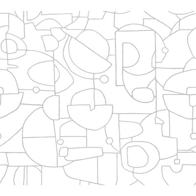 Laverock Robotics 20' L x 27" W Smooth Peel and Stick Wallpaper Roll - Image 0