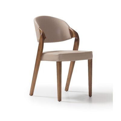 Aiko Upholstered Side Chair in Cream - Image 0