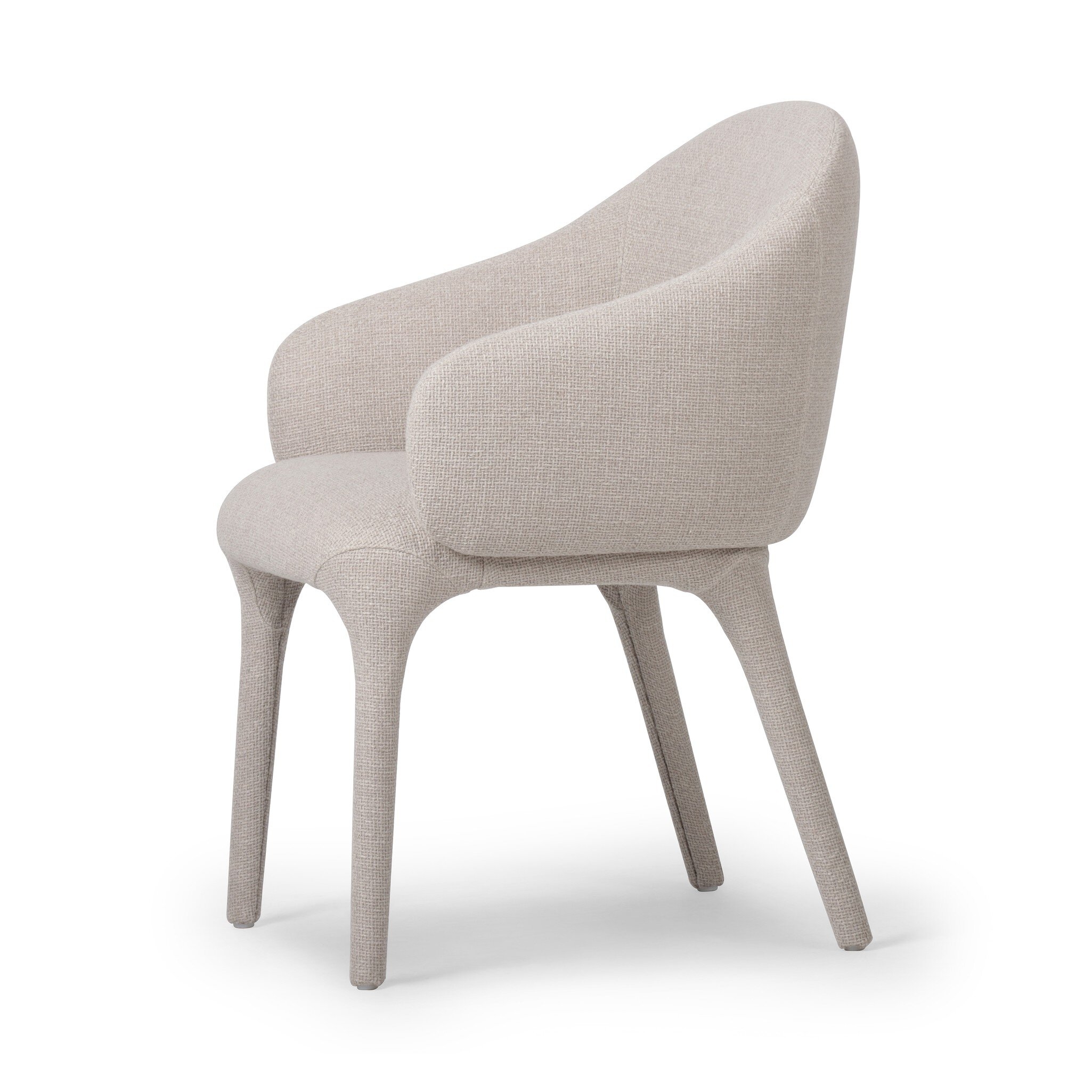 Bensen Dining Armchair - Gibson Taupe - Image 8