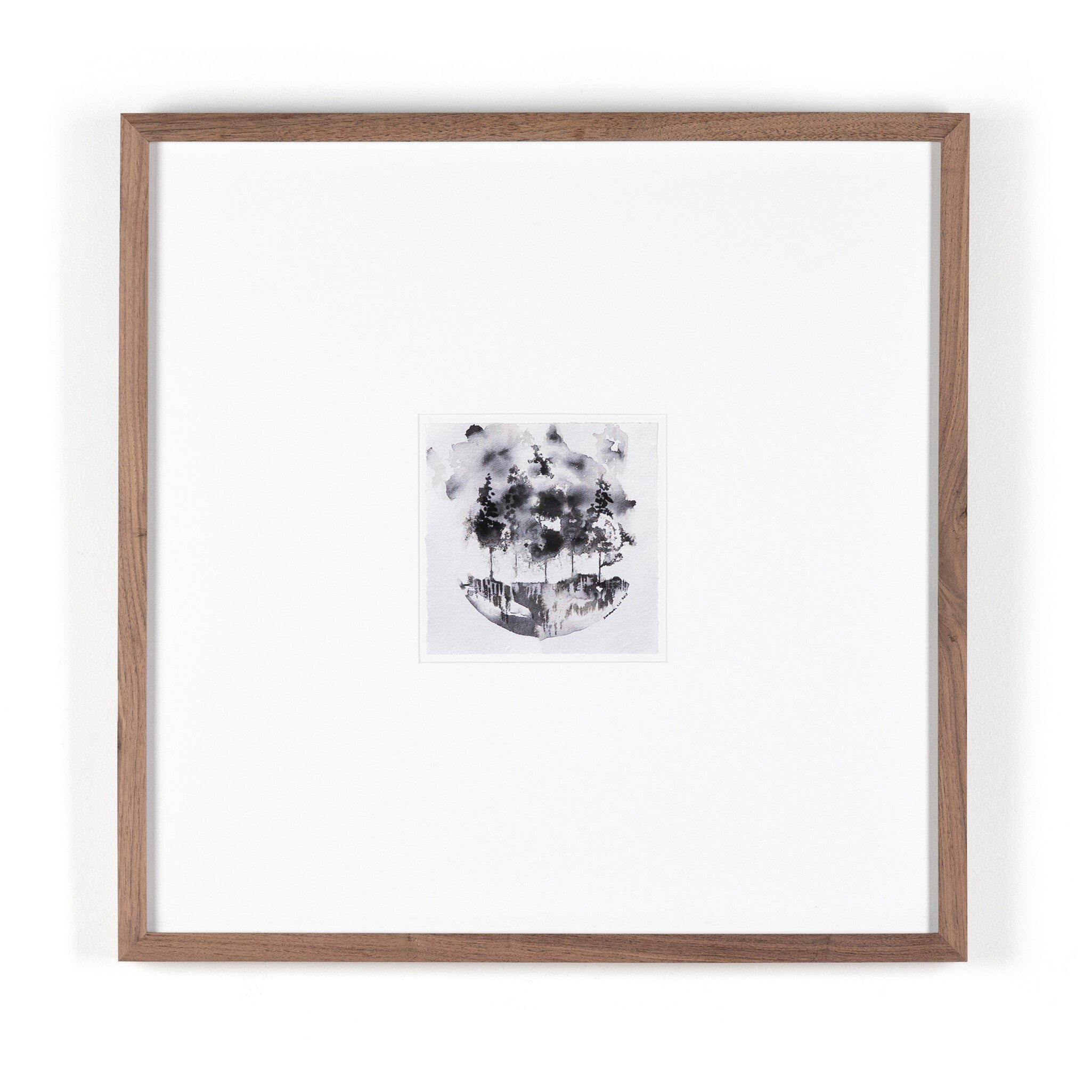 Through The Trees II by Santhosh Ch - Rustic 2.5 Walnut - Image 0