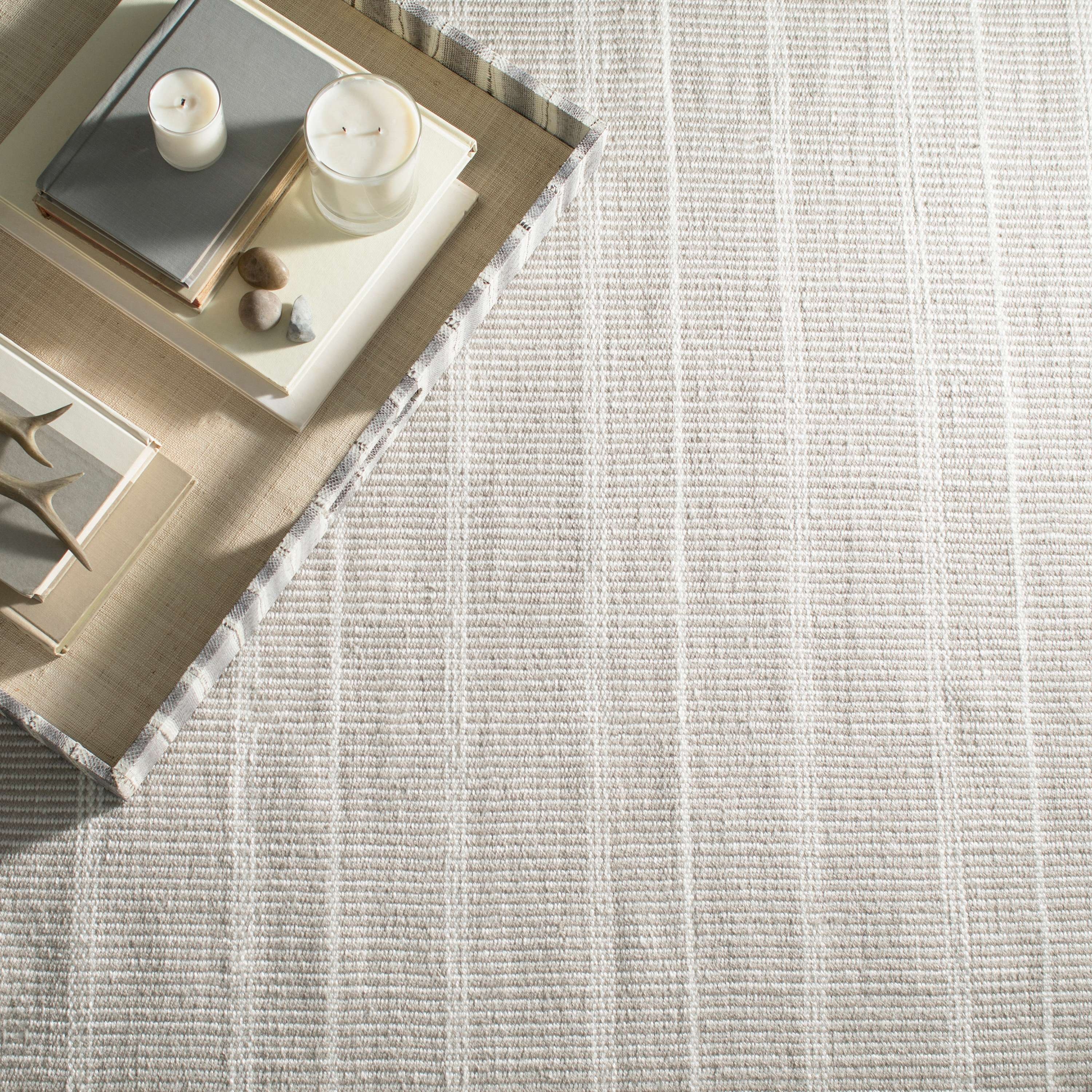 Samson Grey Handwoven Indoor/Outdoor Rug - Image 1