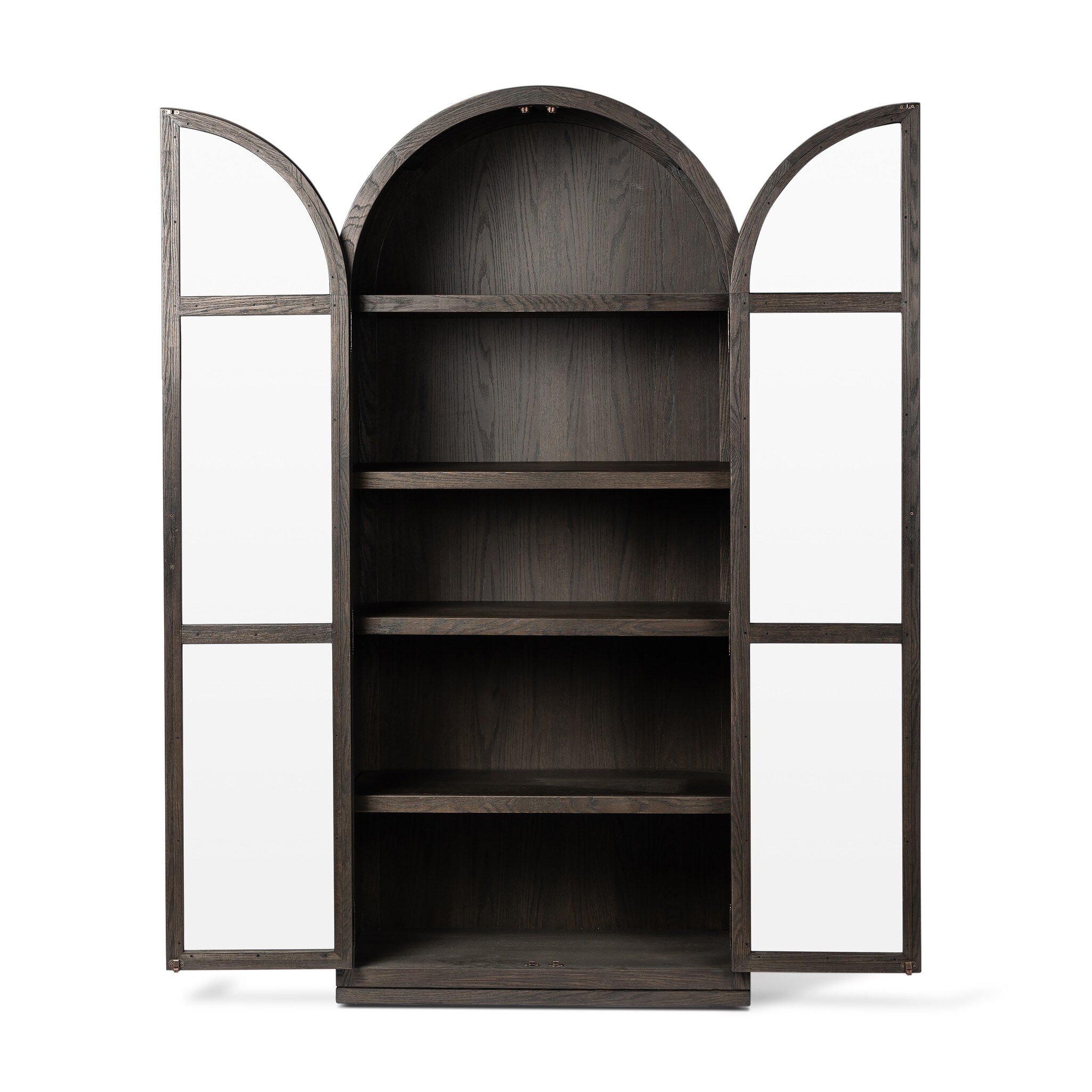 Hepburn Cabinet - Dark Anthracite Oak Veneer - Image 16