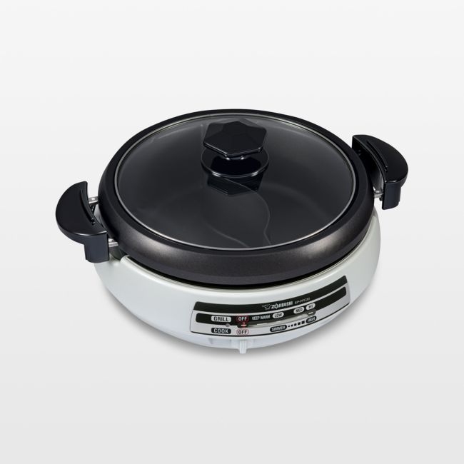Zojirushi ® Gourmet d'Expert ® Electric Skillet with Yin Yang Hot Pot - Image 0