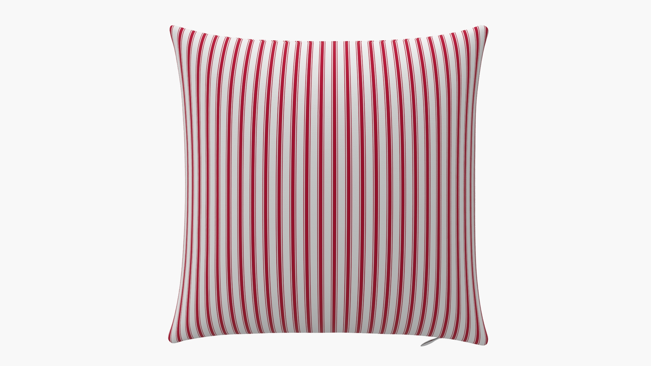 Outdoor 16" Throw Pillow, Red Delphine, 16" x 16" - Image 0
