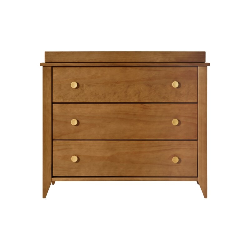 babyletto Sprout Changing Table Dresser Color: Chestnut/Natural - Image 0