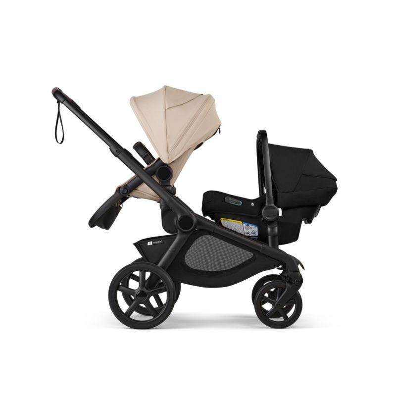 Bugaboo Kangaroo Complete Baby Stroller Desert Taupe Sibling Seat - Image 7