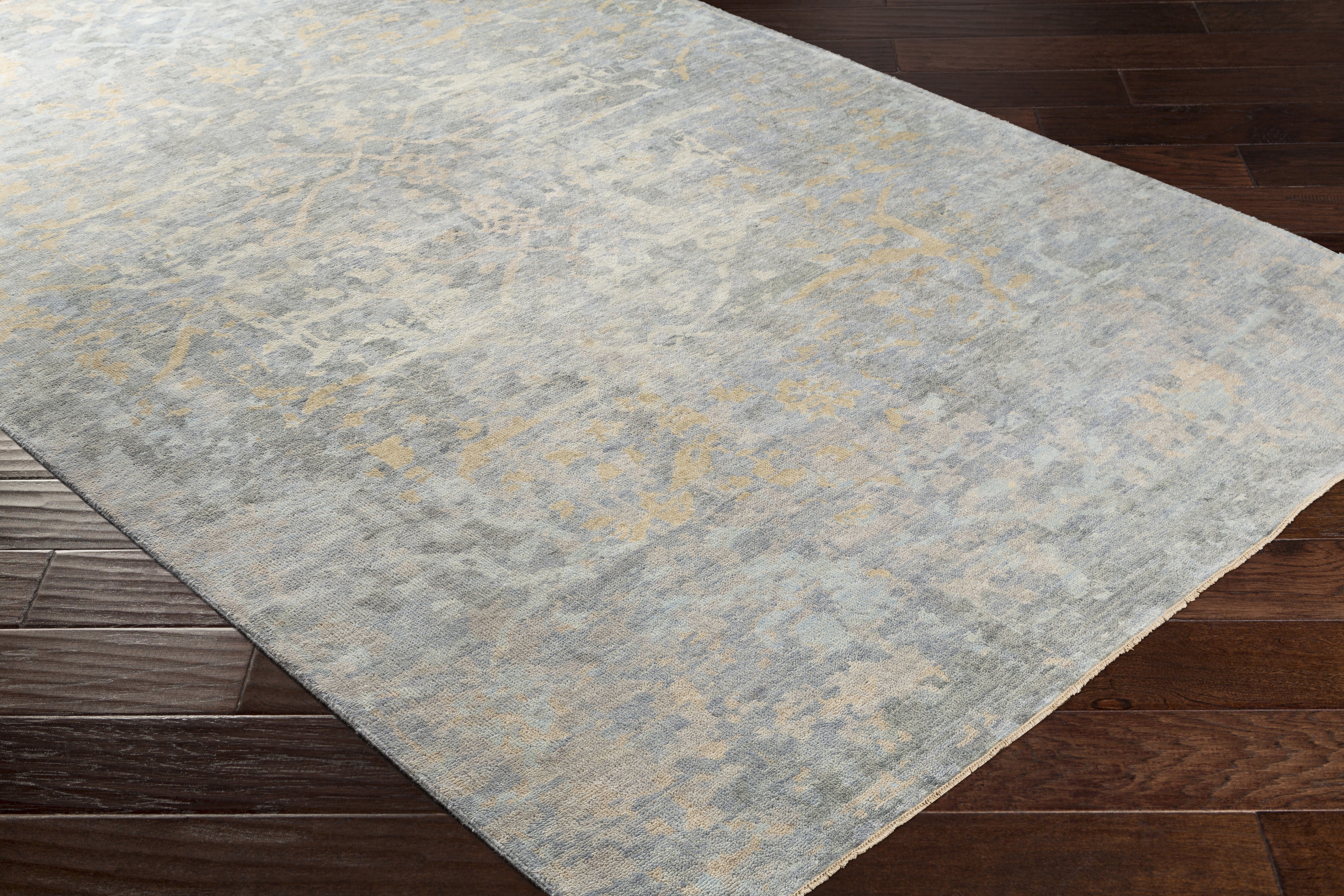 Normandy Gray Indoor 4' x 6' Handmade Rug - Image 6
