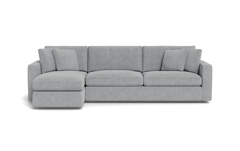 James 3-Seat Left Chaise Sectional with Storage - Image 0