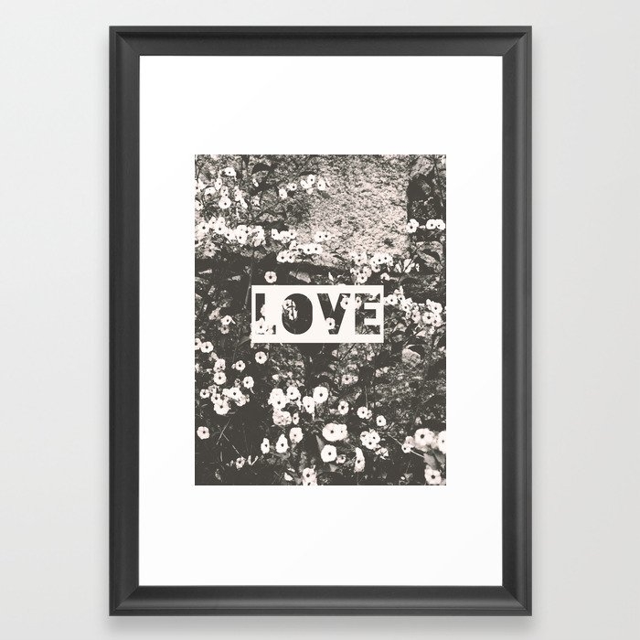 Love Vii Framed Art Print by Ingrid Beddoes Photography - Scoop Black - SMALL-15x21 - Image 0