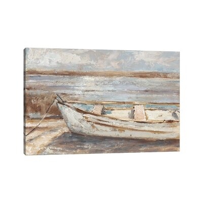 Weathered Rowboat II by Ethan Harper - Painting Print - Image 0