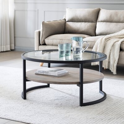 Micheals Sled Coffee Table with Storage - Image 0