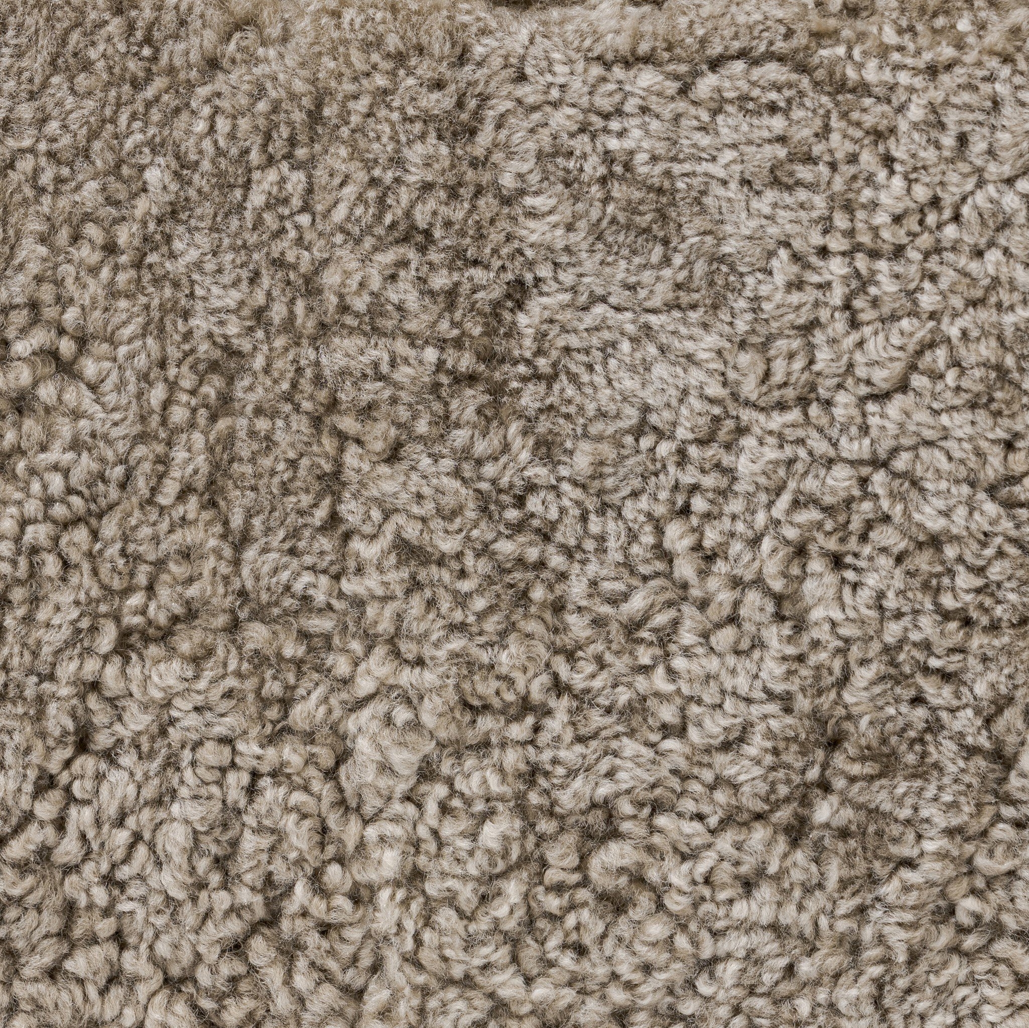 Oslo Ottoman - Taupe Shearling by Amber Lewis x Four Hands - Image 4