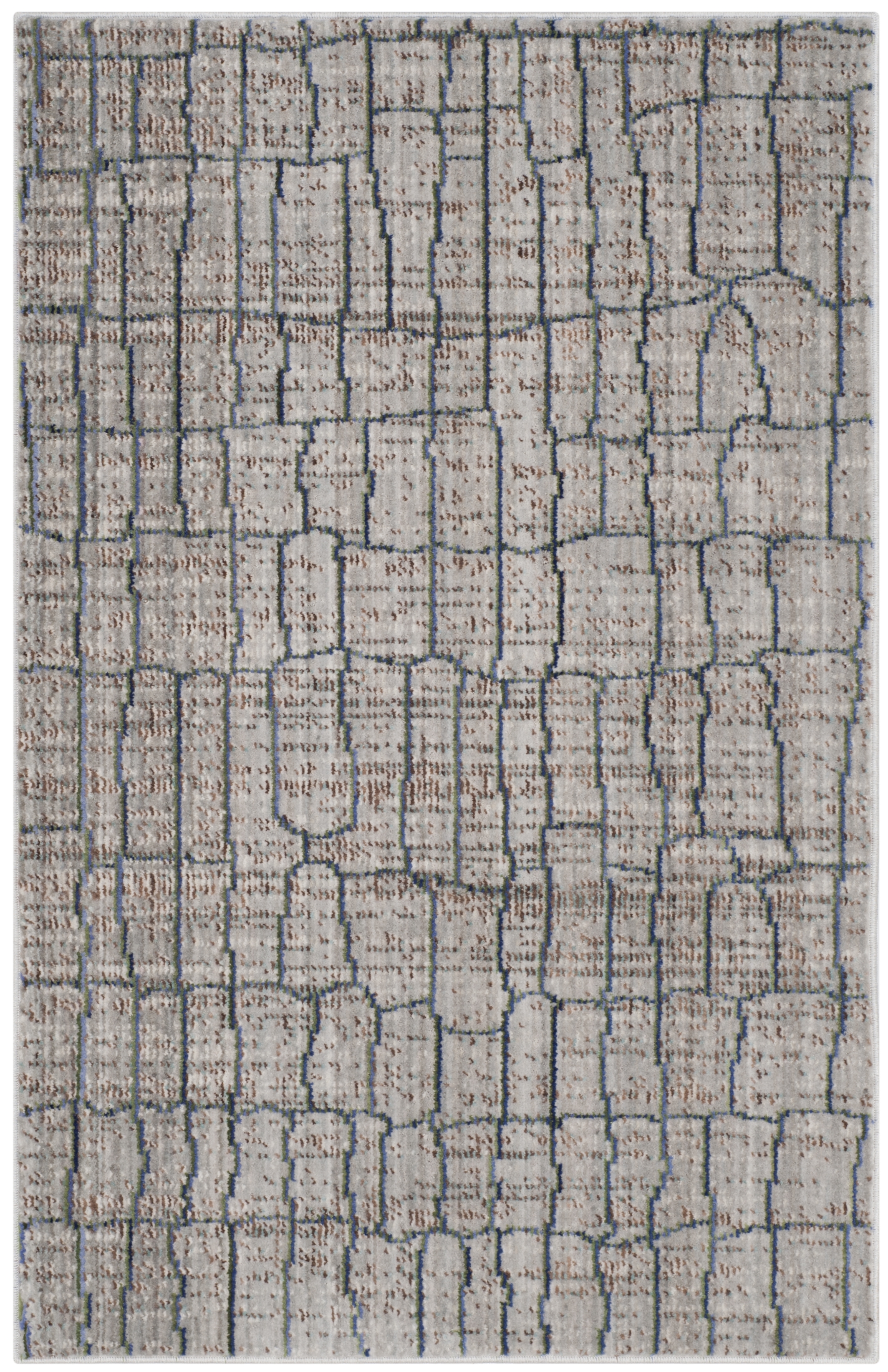 Arlo Home Woven Area Rug, VAL202C, Grey/Multi,  2' X 3' - Image 0