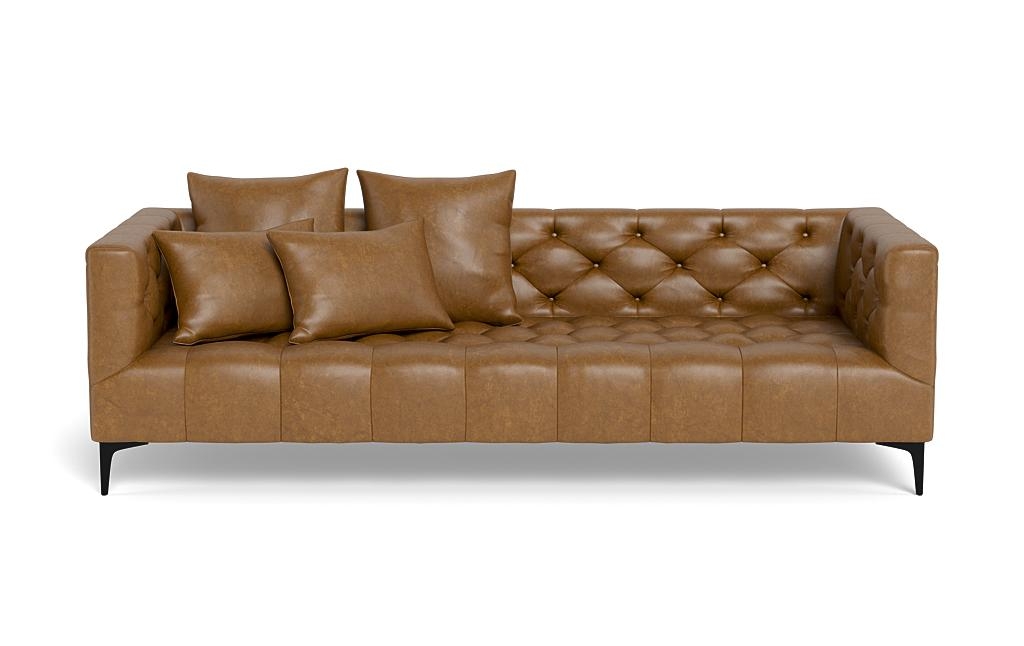 Ms. Chesterfield Leather Sofa by Apartment Therapy - Image 0
