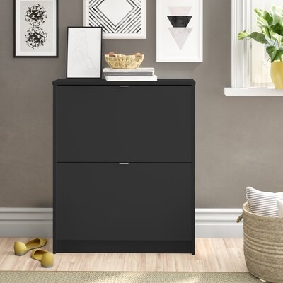 12 Pair Shoe Storage Cabinet - Image 0