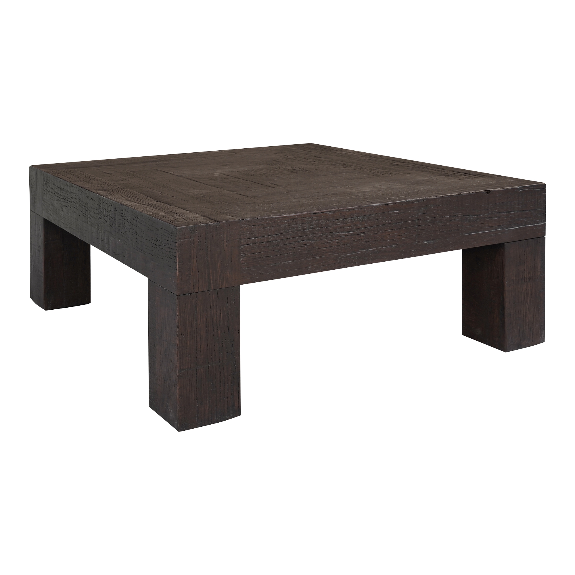Evander Coffee Table Rustic Brown - Image 1