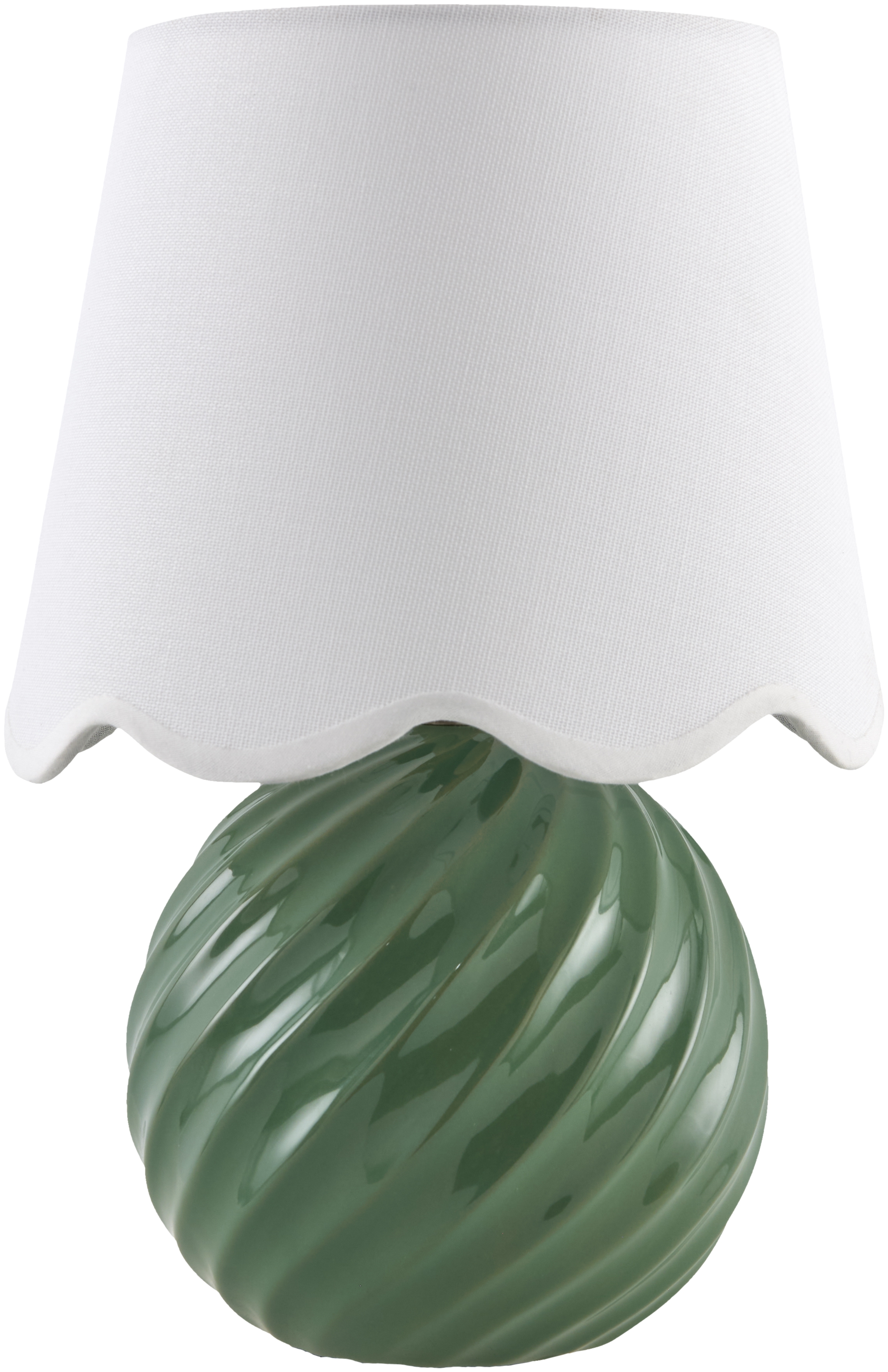 Stelvio  Glazed 13"H x 8"W x 8"D Accent Table Lamp - Image 0