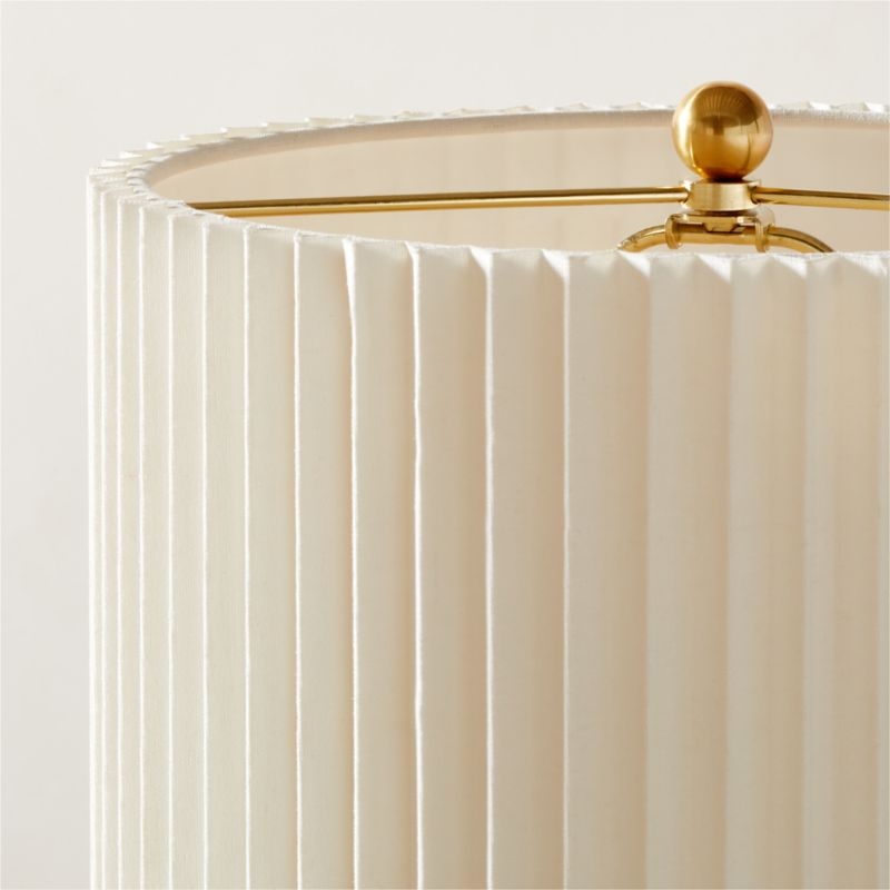 Marceau Boule Polished Brass Floor Lamp - Image 2