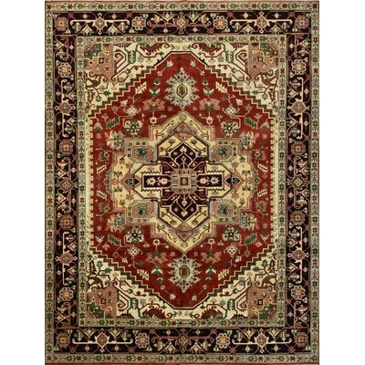 One-of-a-Kind Shanelle Hand-Knotted Copper 9' x 11'10" Wool Area Rug - Image 0