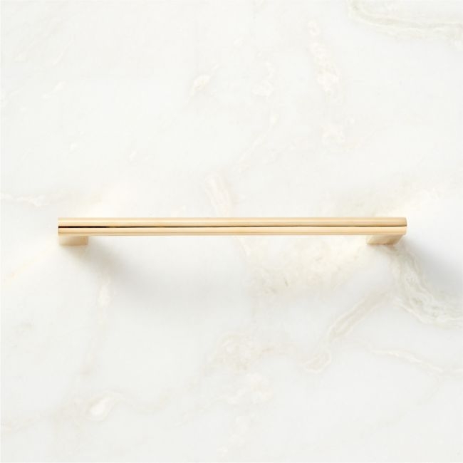 6'' Kela Unlacquered Brass Handle - Image 0