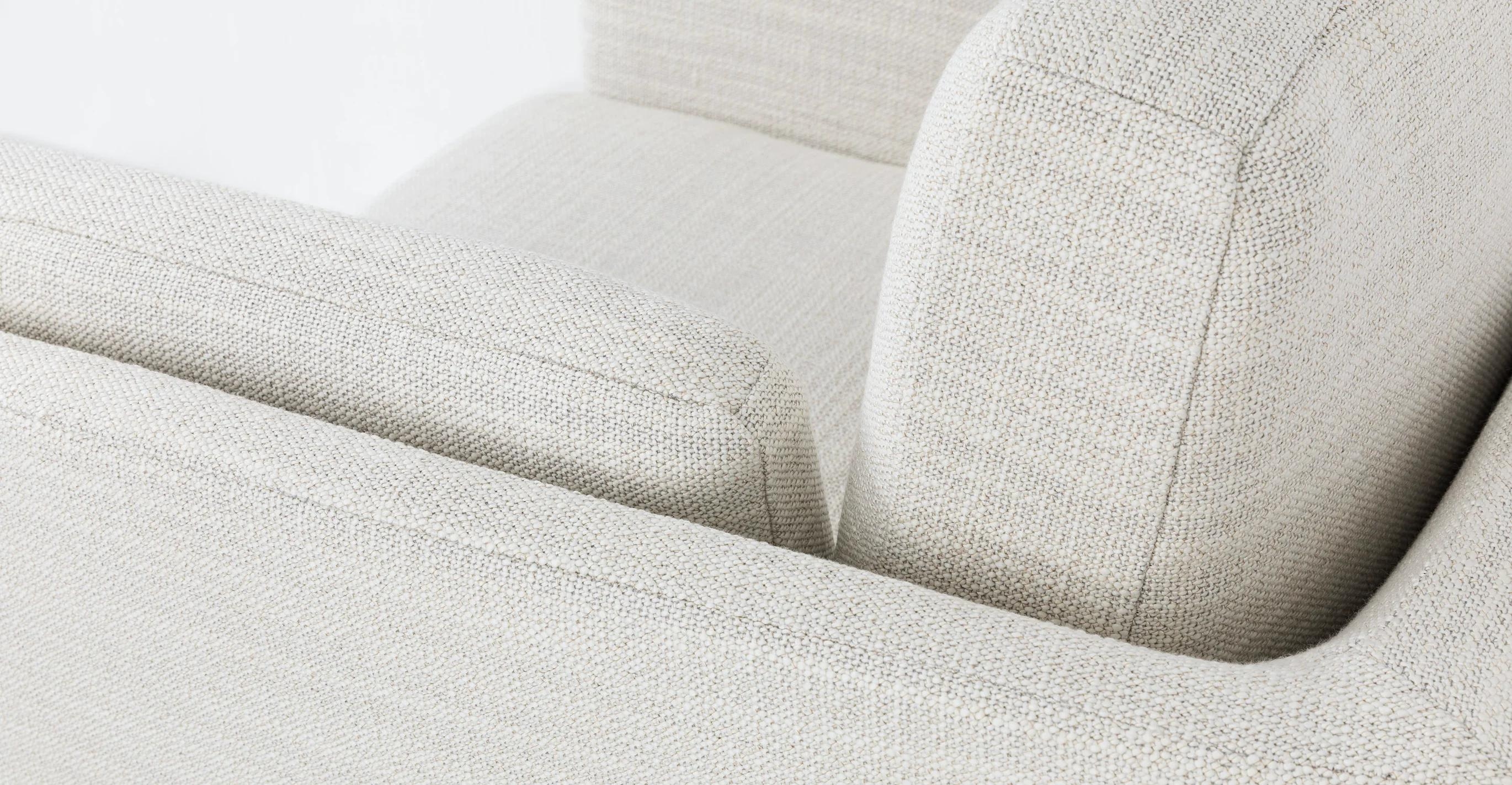 Ceni Fresh White Armchair - Image 3