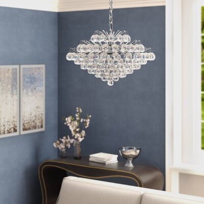 Dole 7 - Light Unique / Statement Geometric Chandelier