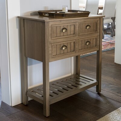 Rosas 4 Drawer Console Table - Image 0
