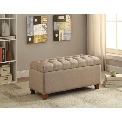 Havala Tufted Storage Bench Taupe By Coaster - Image 0
