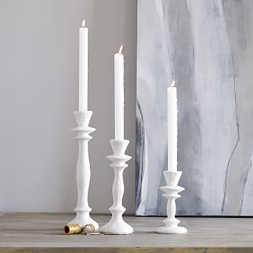 Straight Candles, Set of 6, Ivory - Image 1