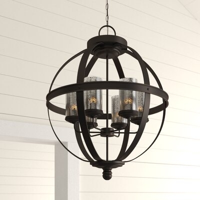 Doris 4 - Light Lantern Globe Chandelier - Image 0
