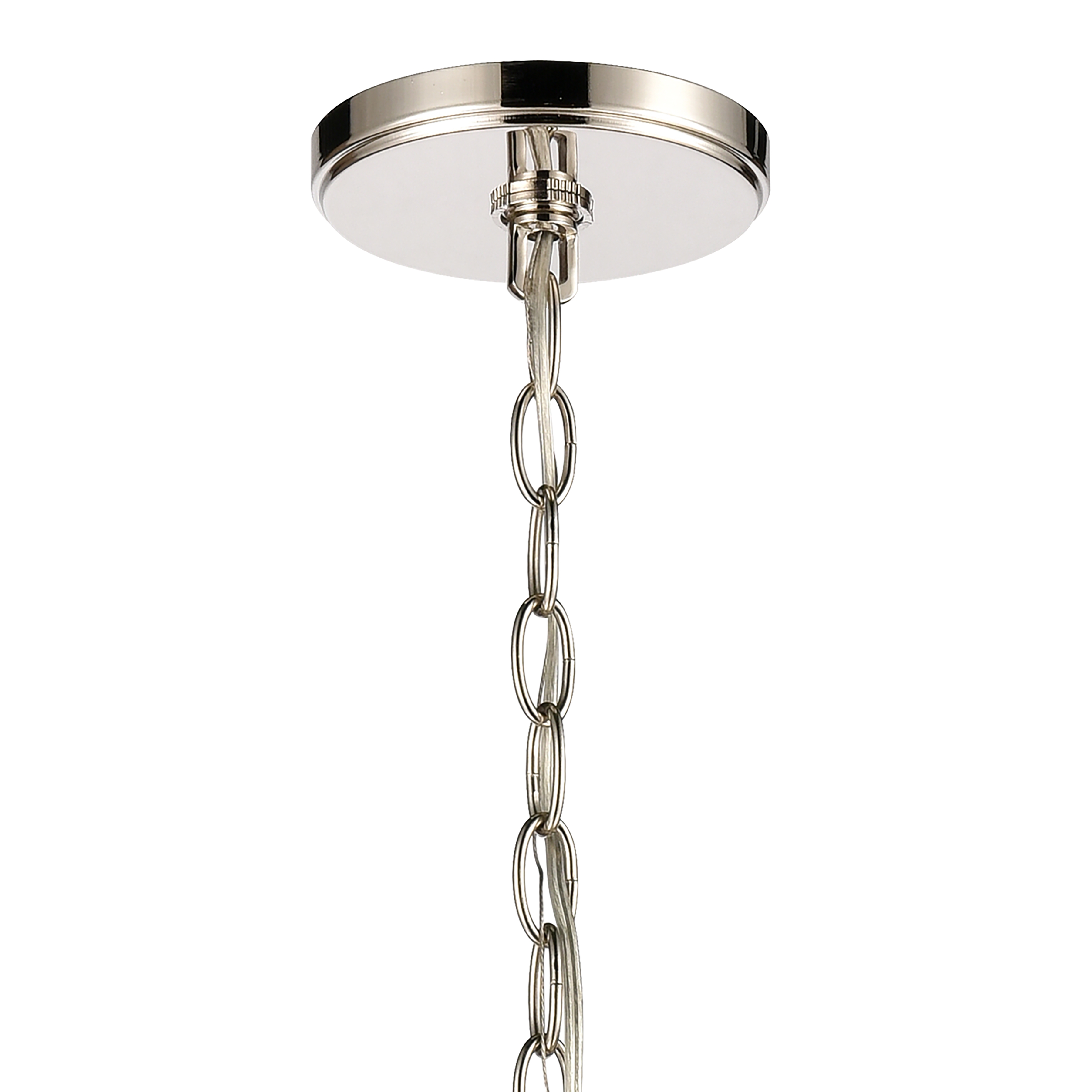 Rotunde 18'' Wide 4-Light Chandelier - Matte White - Image 4