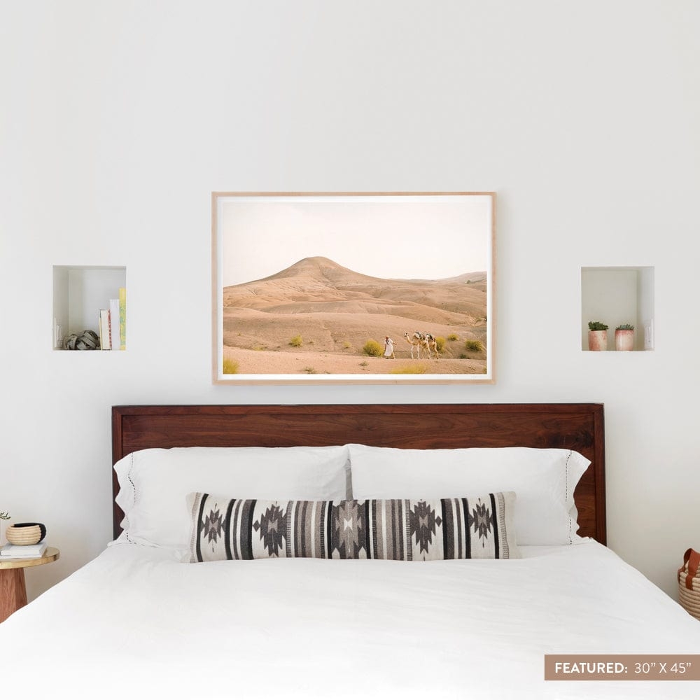 The Citizenry Agafay Desert Wall Art No Frame | 20 in. x 30 in. | Brown - Image 7