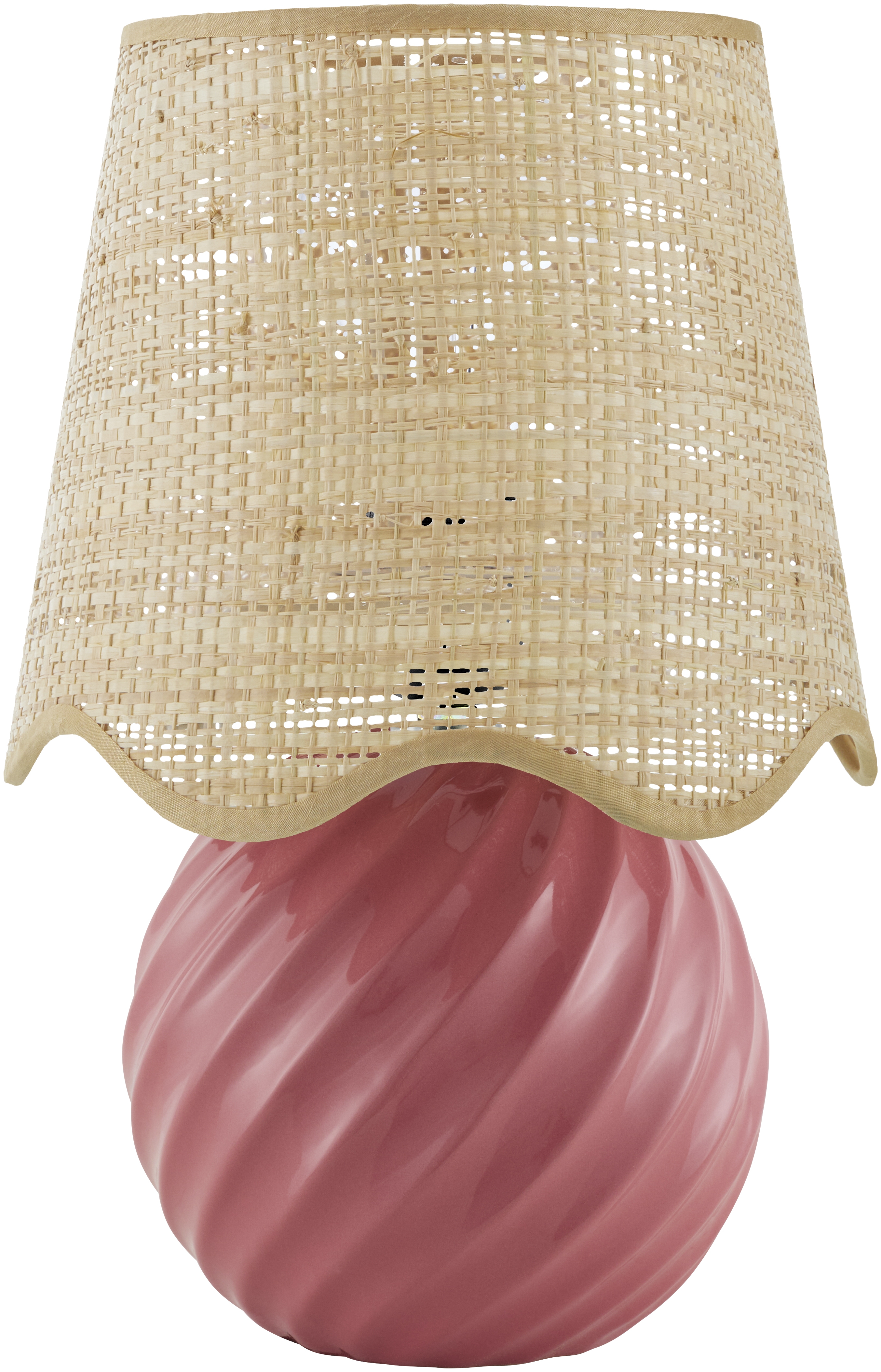 Stelvio  Glazed 13"H x 8"W x 8"D Accent Table Lamp - Image 0