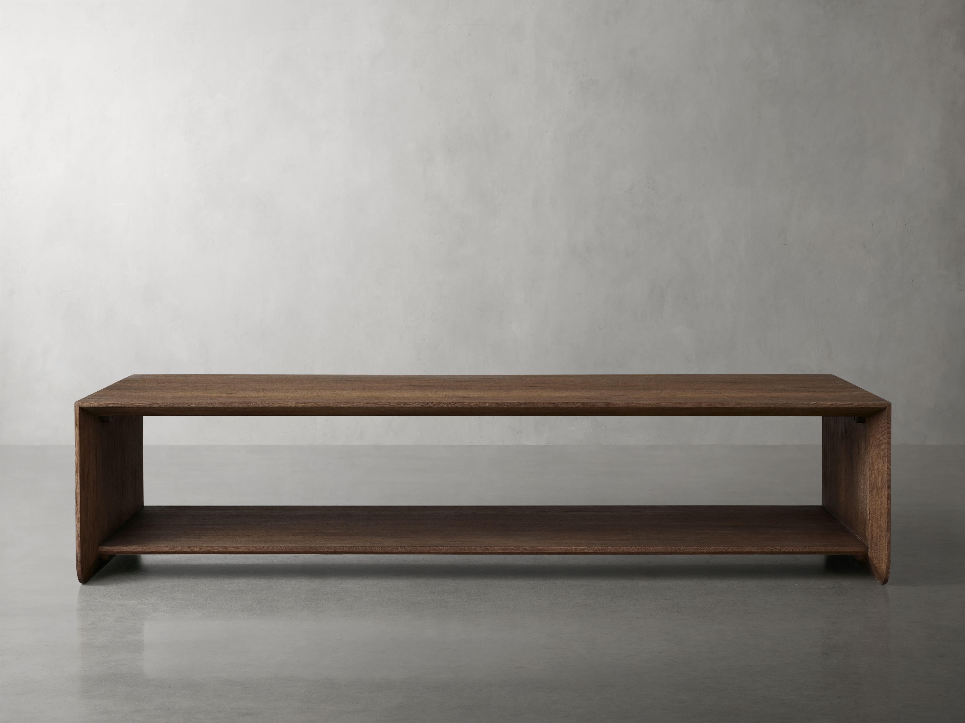 Felton 72" Coffee Table in Wood Brown  Whiskey - Image 0
