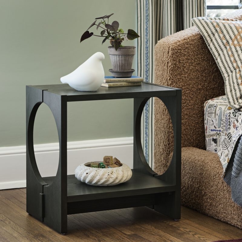 Set of 2 Treasured Green Kids Side Table by Jeremiah Brent - Image 1