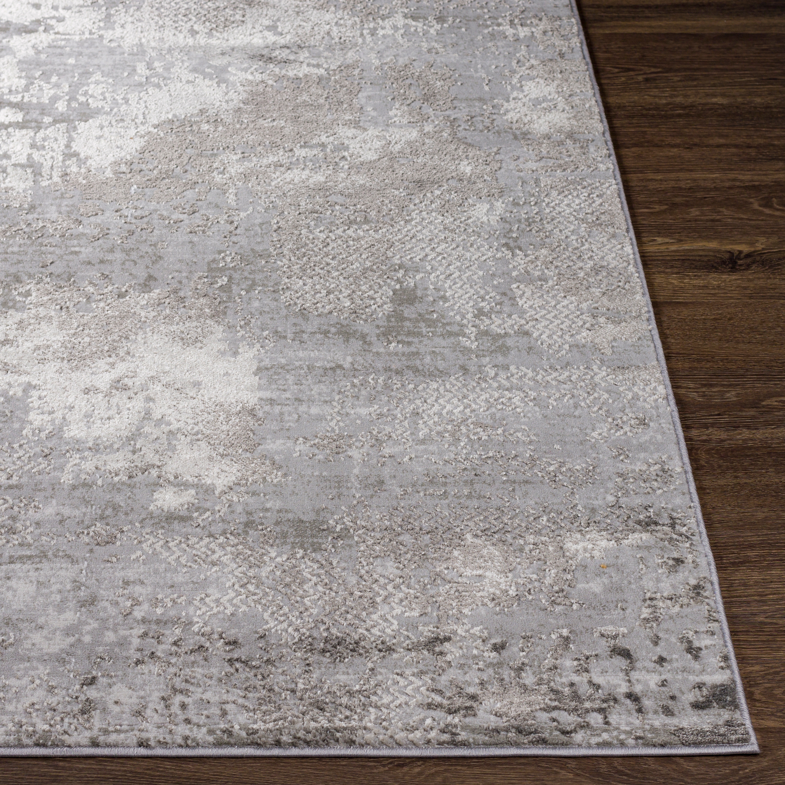 Enfield Beige Indoor 8'10" x 12' Machine Woven Rug - Image 2