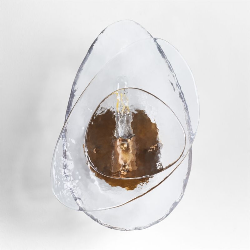 Darya Layered Glass Wall Sconce Light - Image 1