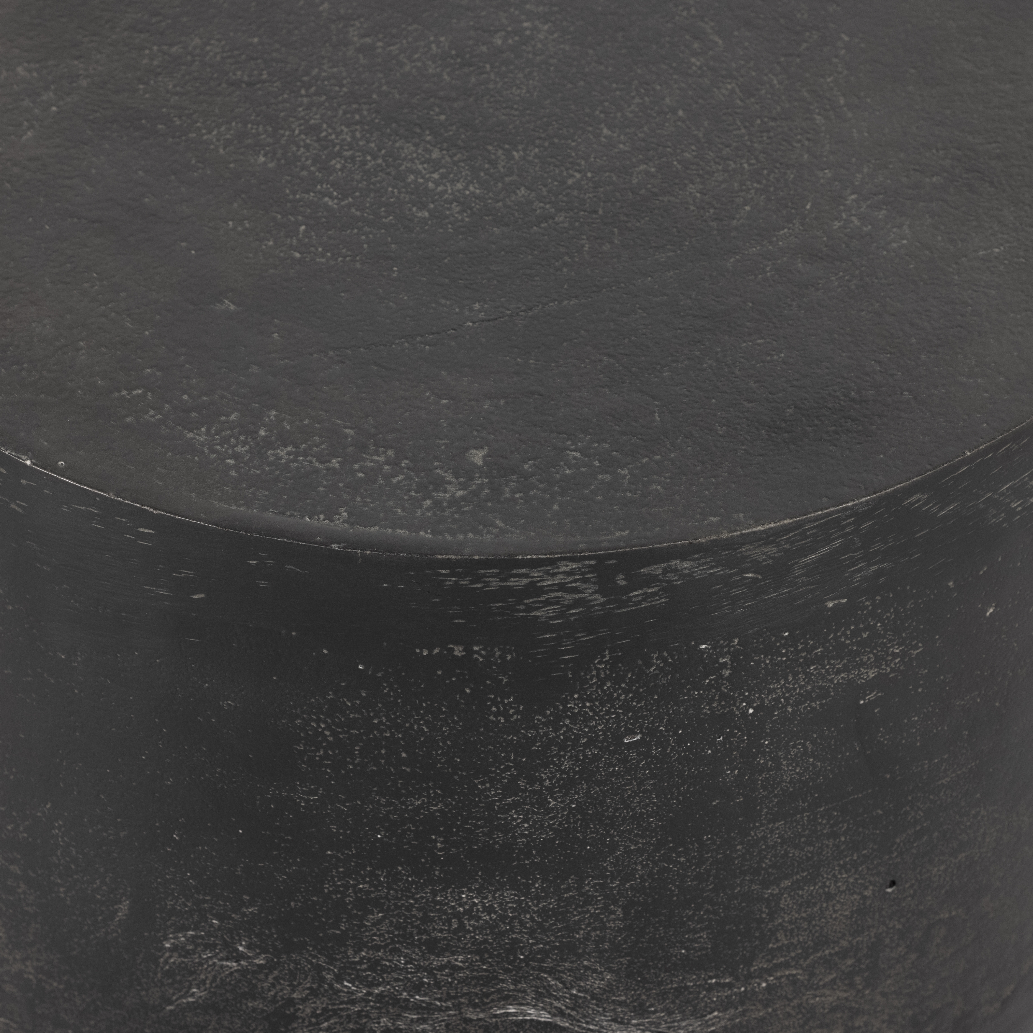 Basil Outdoor Drink Table - Aged Grey - Image 3