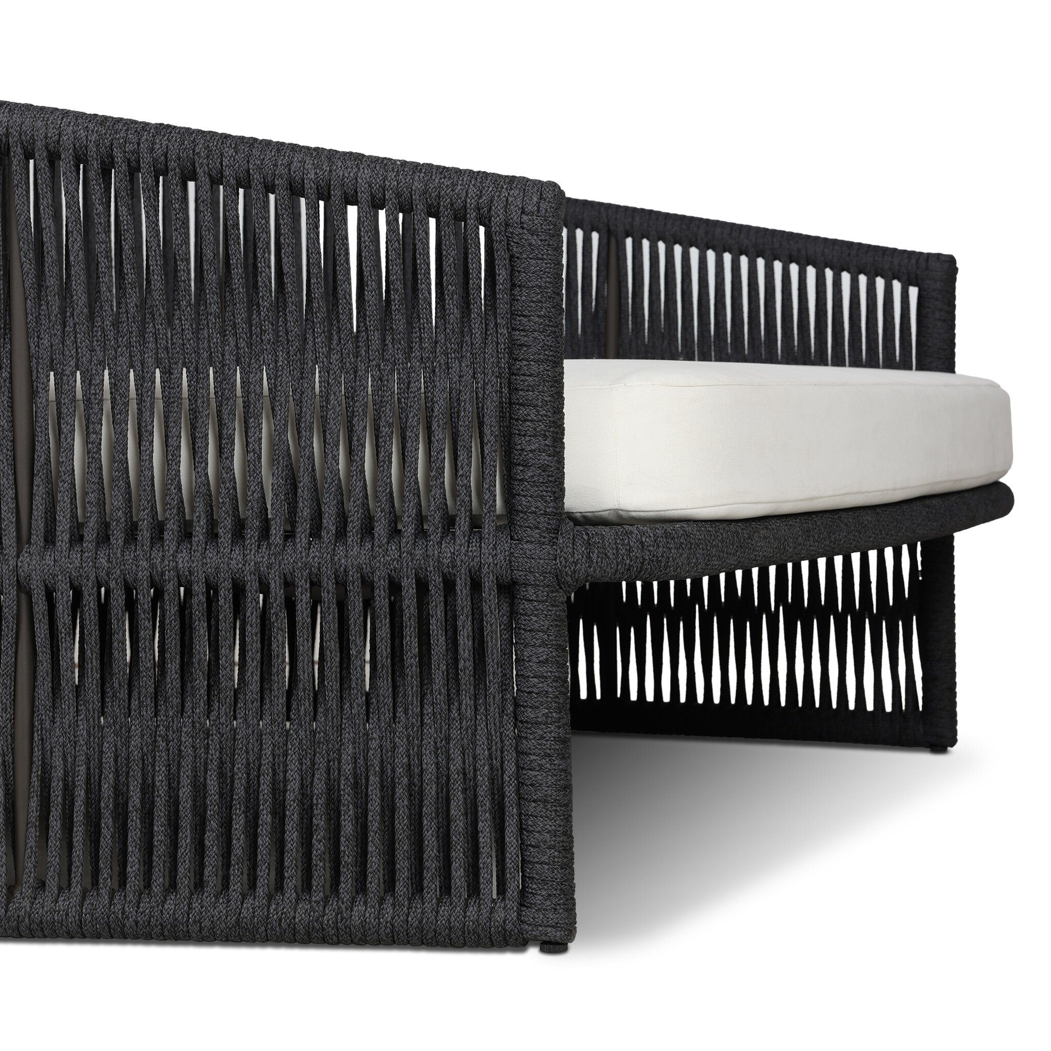 Porto Outdoor Daybed - Arashi Salt - Image 9