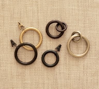 PB Standard Clip Ring, Single, Small, Antique Bronze Finish - Image 1