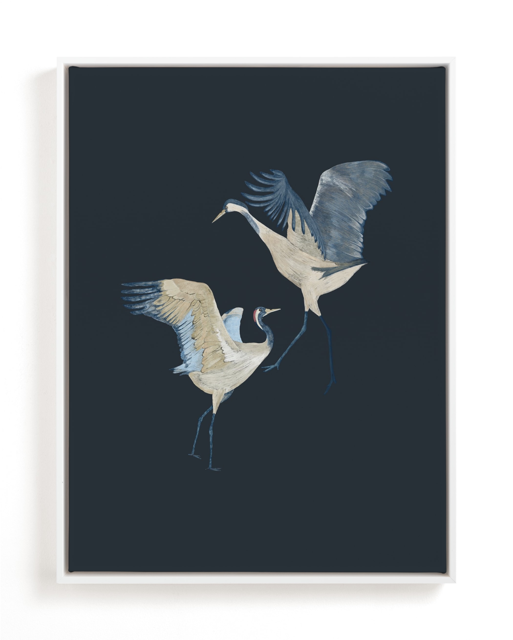 Crane Dance Limited Edition Fine Art Print 2 - Image 0
