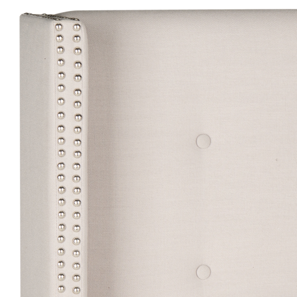 Keegan Headboard - Taupe- Safavieh - Image 2
