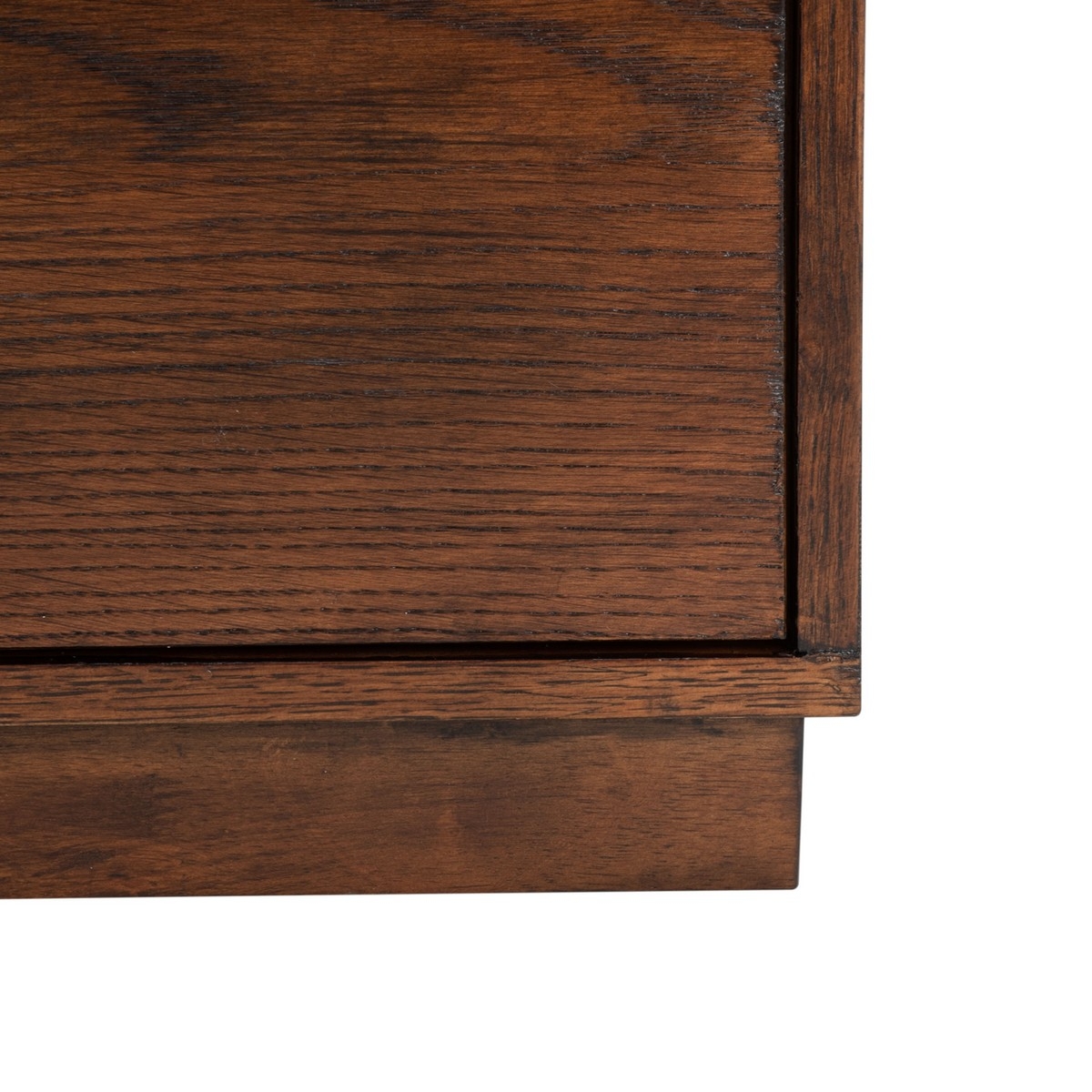 Mallory 3 Drawer Nightstand - Dark Brown - Image 5