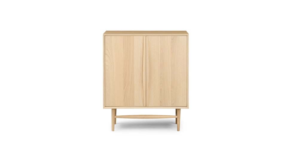 Lenia 34" Cabinet - White Oak - Image 0